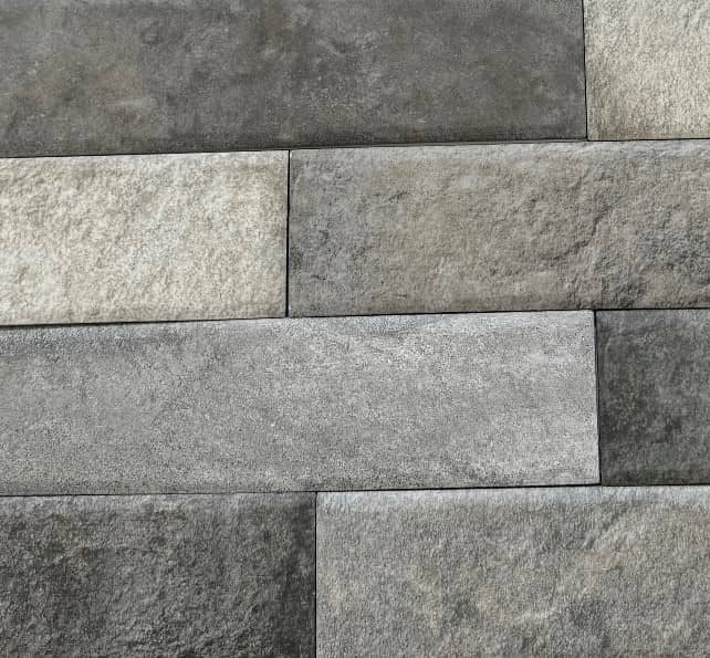 BRIQUE 2.5’’ x 10’’ MATTONE ANTHRACITE MAT